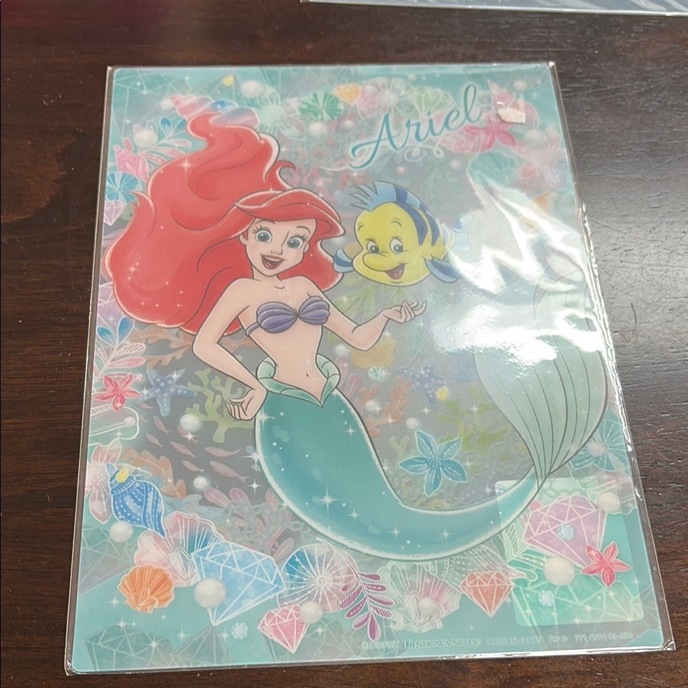 Ariel and Flounder Party board